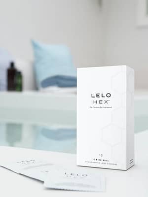 Lelo Hex Condoms - 12 Pack