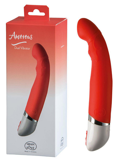 Minds Of Love Amorous Vibrator - Red