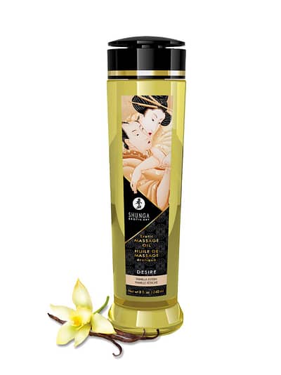 Shunga Massage Oil Desire Vanilla Fetish - 240ml