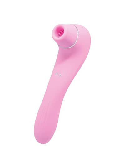 Wooomy Smoooch Clitoral Vibrator - Pink
